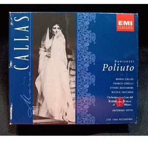 Maria Callas, Antonino Votto, Franco Corelli - Donizetti Poliuto EMI 2xCDs 1997